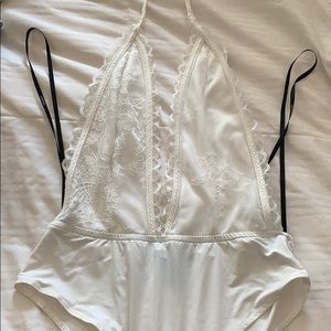 White bodysuit from forever 21